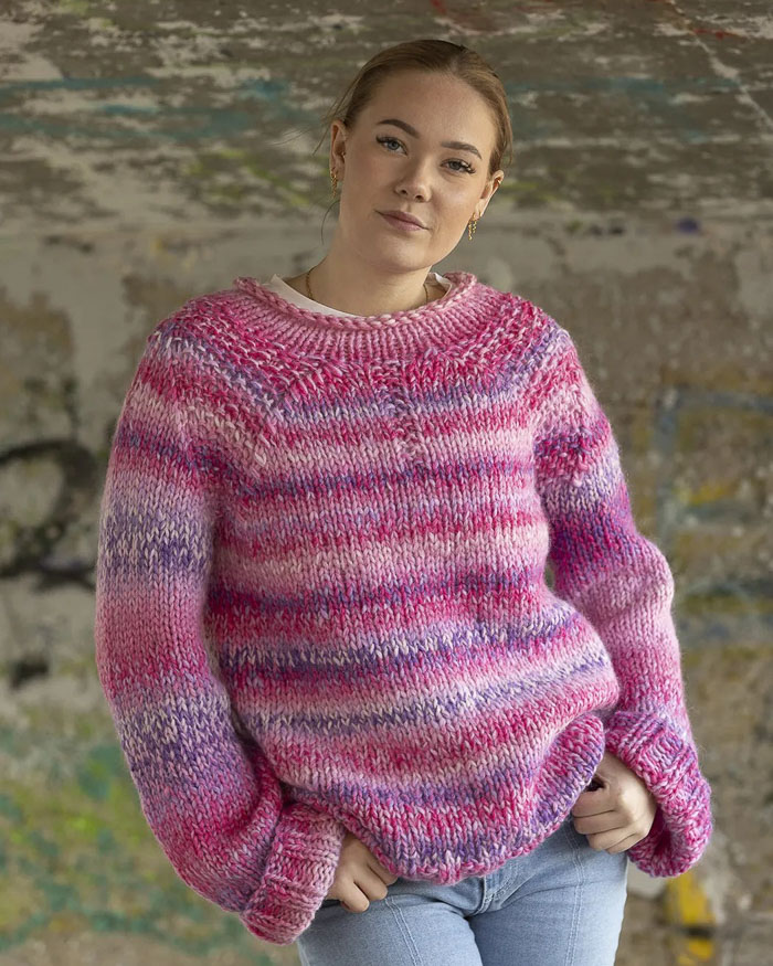 Raglanneulepaita Ren | Alpaca Bris Multi