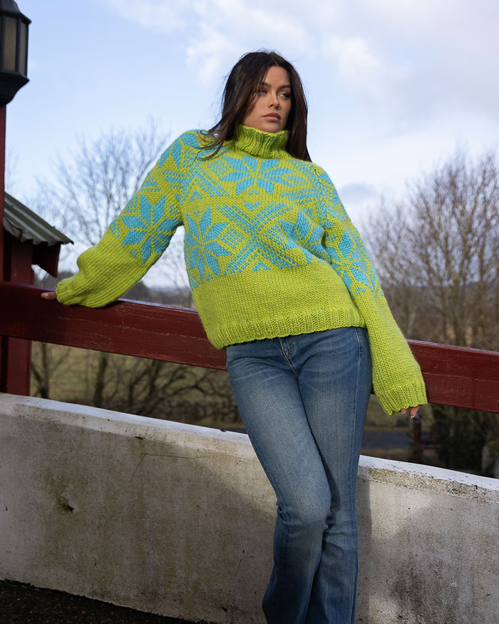 Kirjoneulepaita Snoi | Snorre