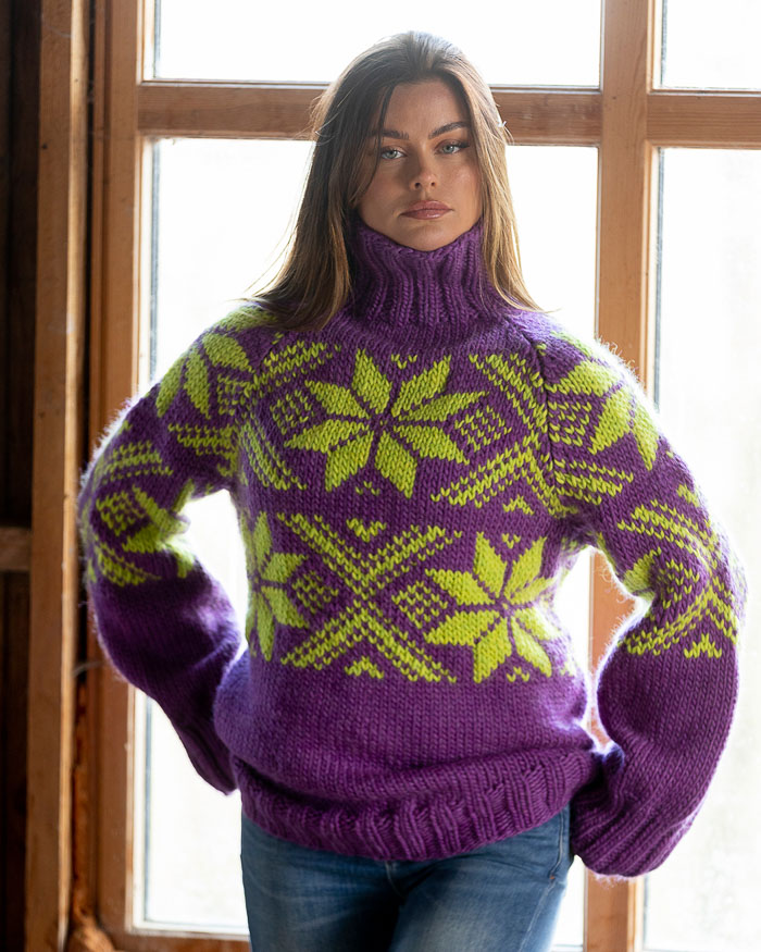 Kirjoneulepaita Snoi | Snorre