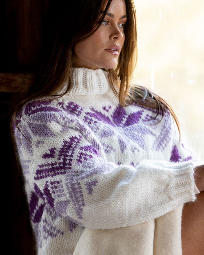 Kirjoneulepaita Snoi | Snorre