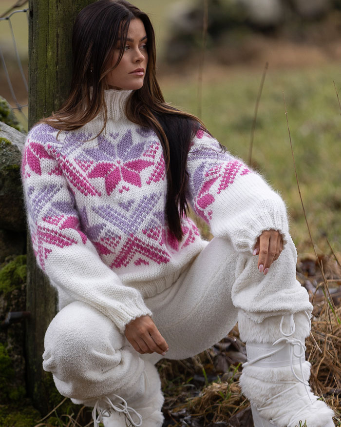 Kirjoneulepaita Snoi | Snorre