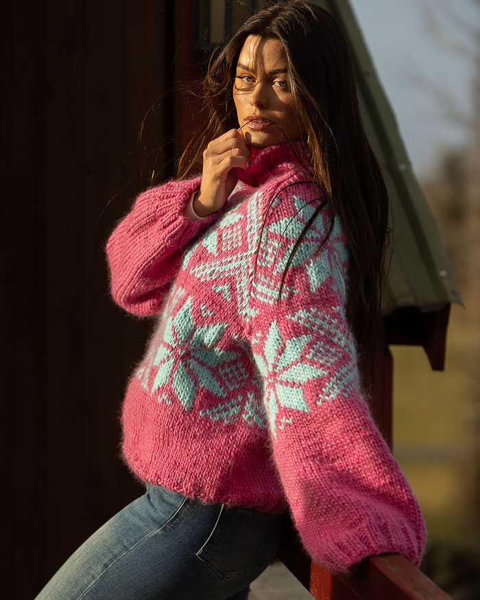 Kirjoneulepaita Snoi | Snorre