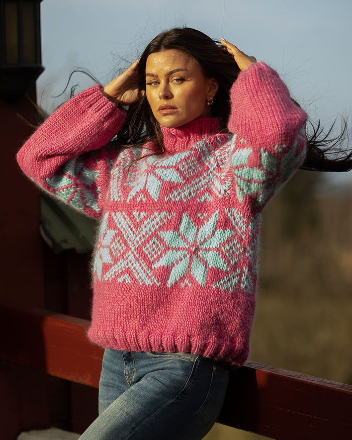 Kirjoneulepaita Snoi | Snorre