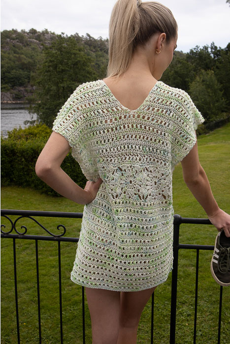 Virkattu mekko Baia | Bomull Sport Multi