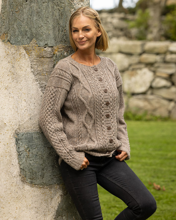 Palmikkotakki York | Andes Tweed