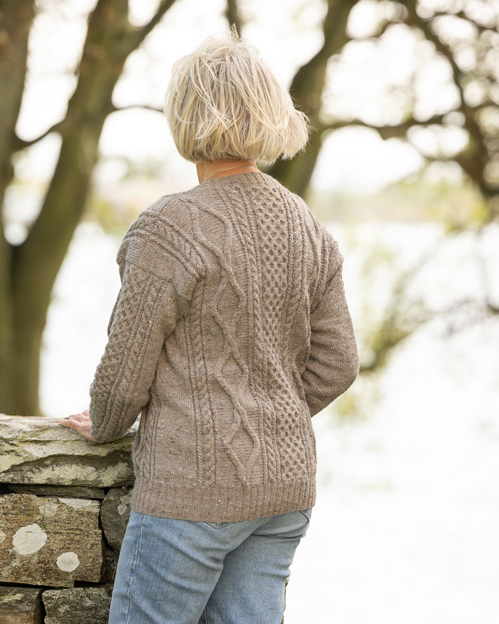 Palmikkotakki York | Andes Tweed