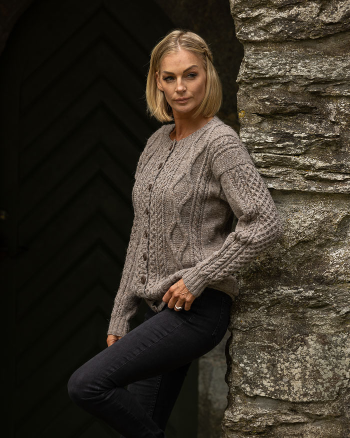 Palmikkotakki York | Andes Tweed