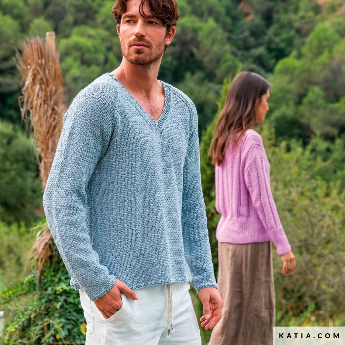 Miehen raglanhihainen pusero | Linen