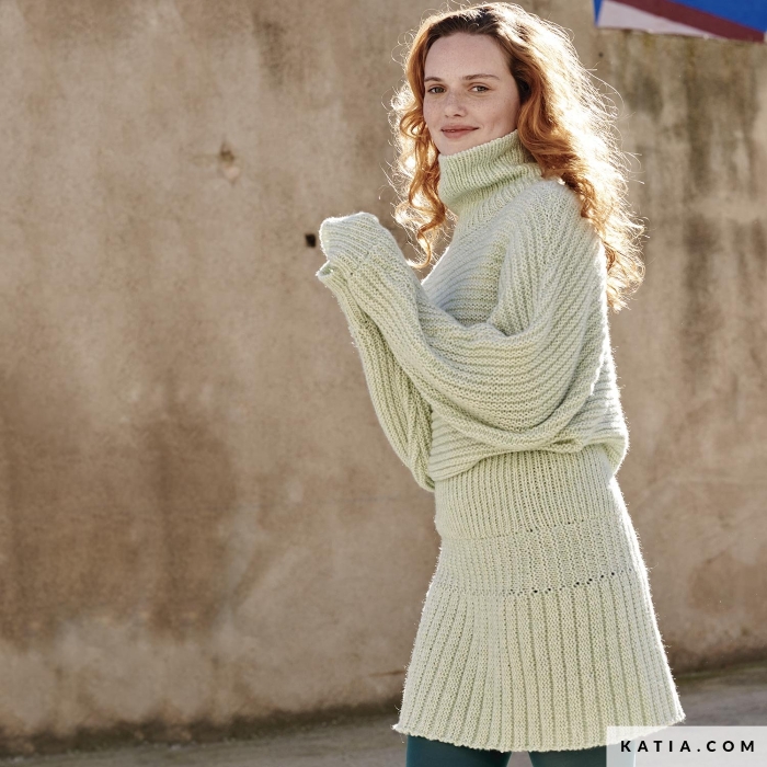 Naisen pusero ja hame | Cotton-Merino