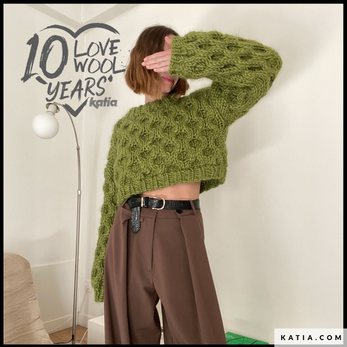 Naisen Papillon-pusero | Love Wool