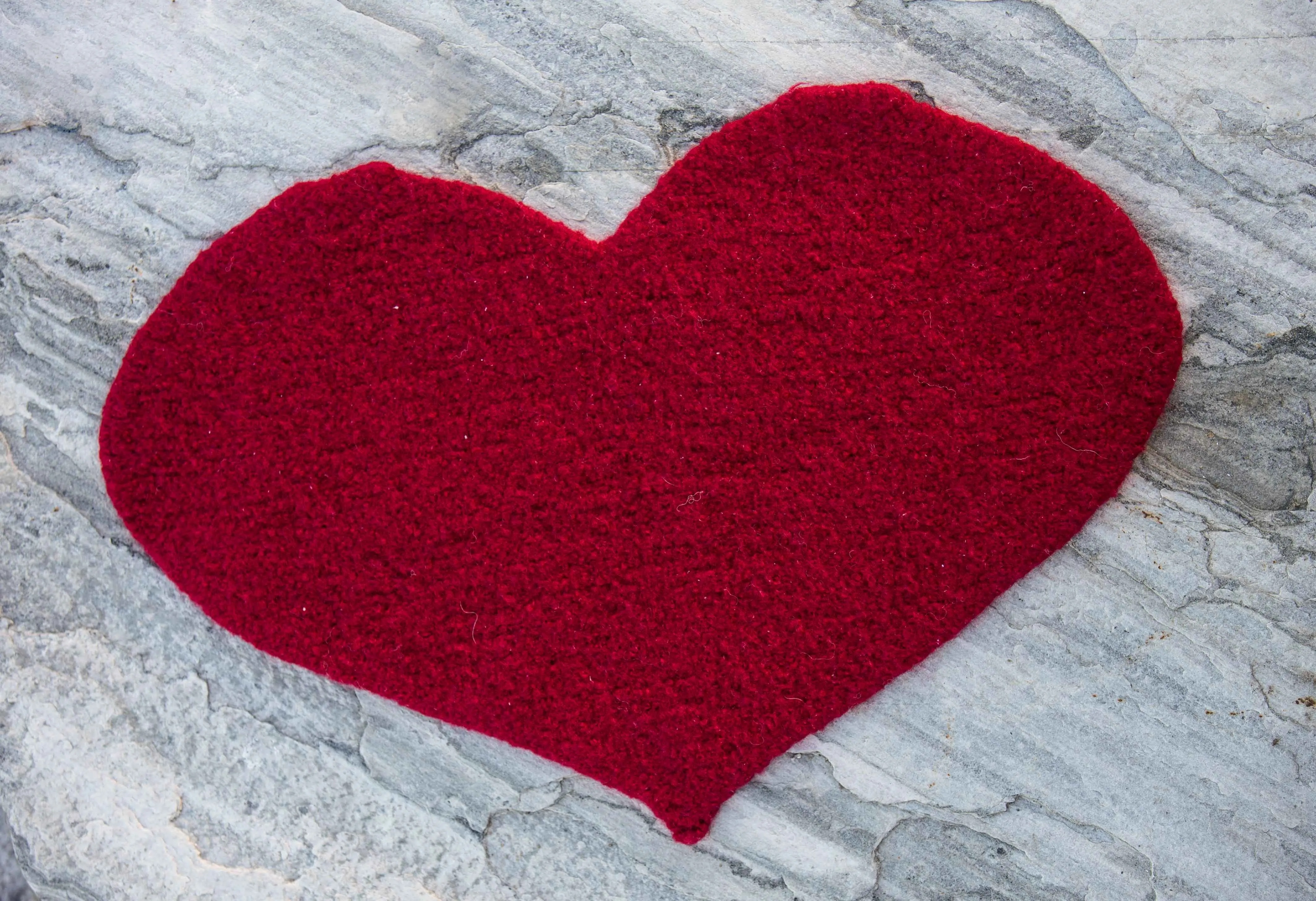 Huovutettu istuinalunen Sydän | Hobbygarn