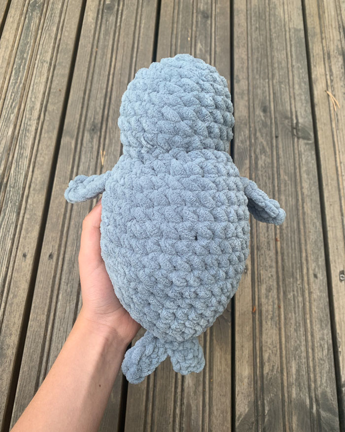 Virkattu Hugo Hylje -pehmoeläin | Velluto