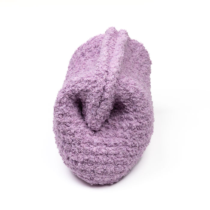 Virkattu Fiona-froteelaukku |Frotee-pörrökude