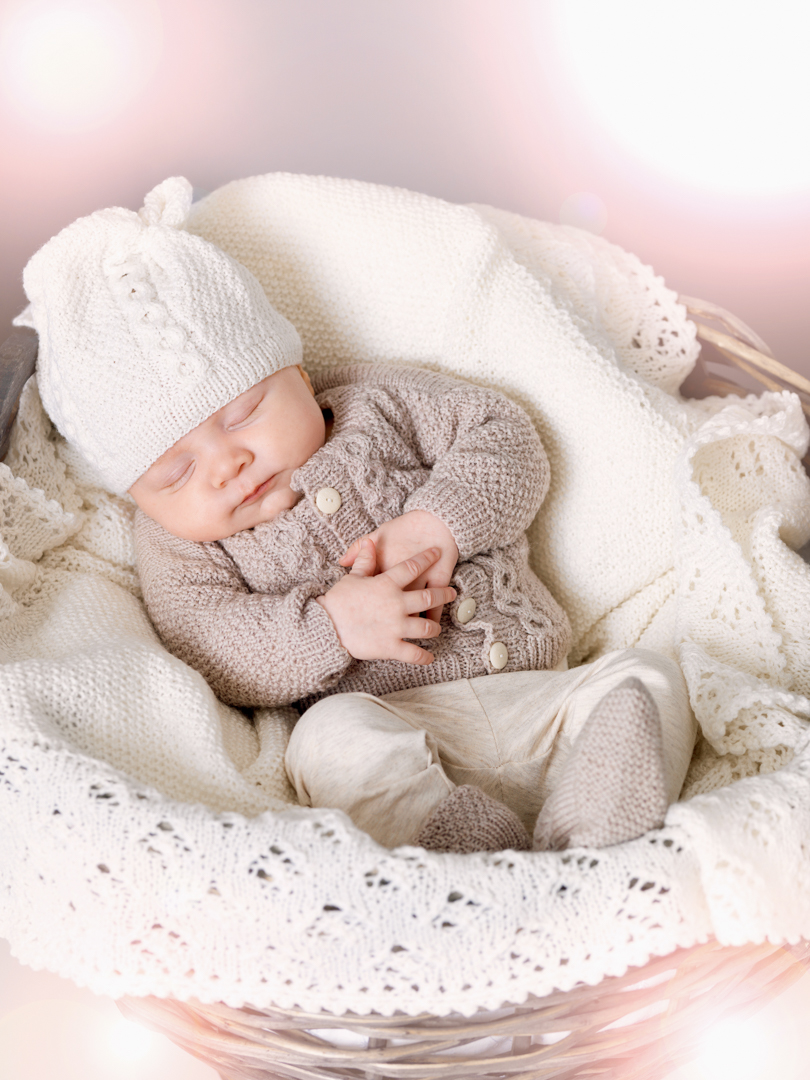 Vauvan myssy, takki ja sukat | Merino Babyull