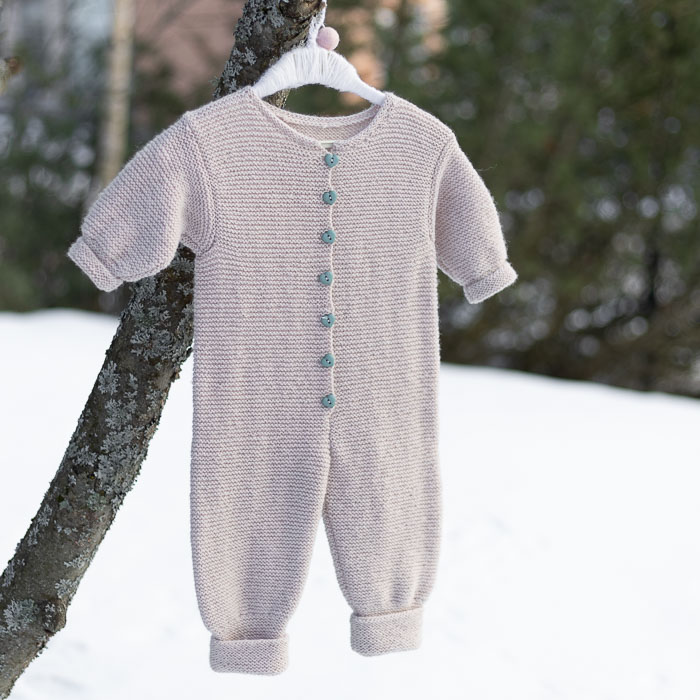 Vauvan ainaoikein-haalari | Merino Babyull