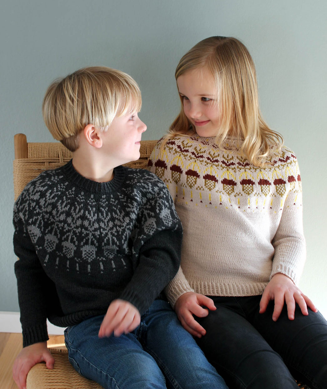 Lapsen neulepaita Saga / Sander | All Seasons