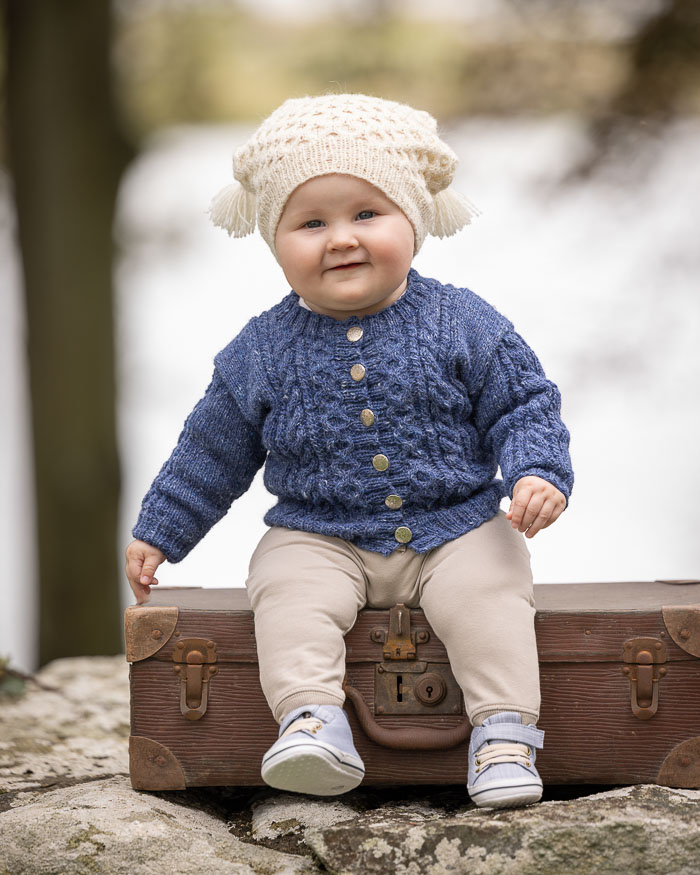 Lasten palmikkotakki York | Andes Tweed