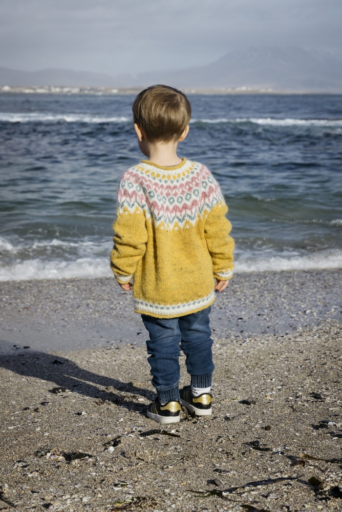 Lasten Riddari-villapaita | Fjallalopi