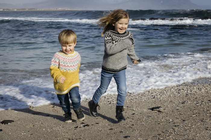 Lasten Riddari-villapaita | Fjallalopi