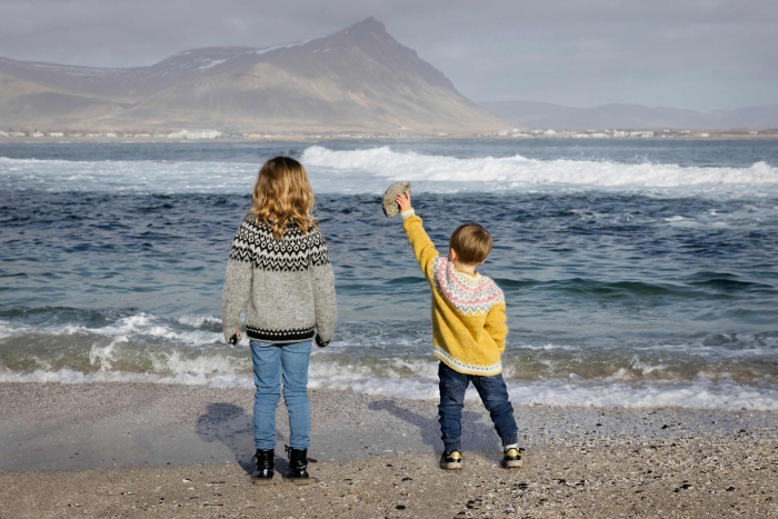 Lasten Riddari-villapaita | Fjallalopi