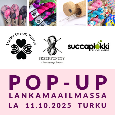 Pop-up Lankamaailmassa Turku 11.10.2025 klo 10-16