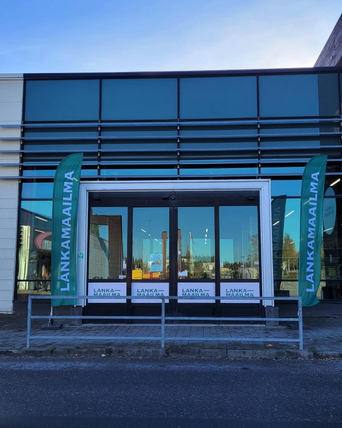 Lankamaailma Vantaa sisäänkäynti