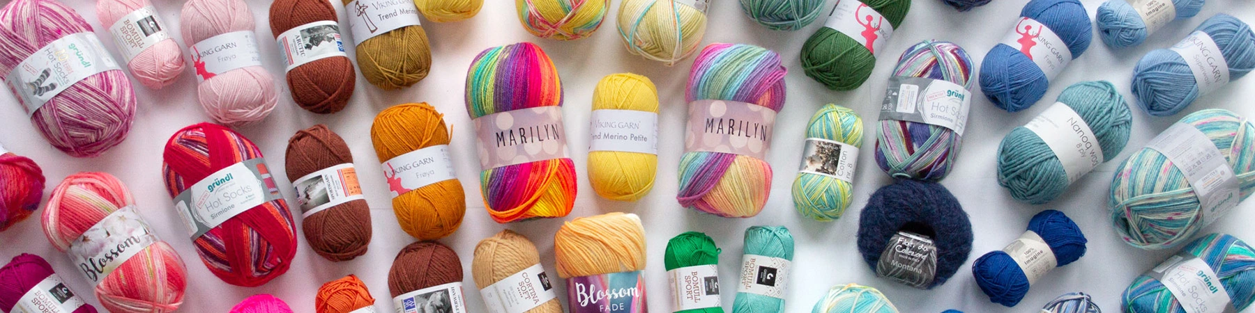 Neule- ja virkkauslankoja