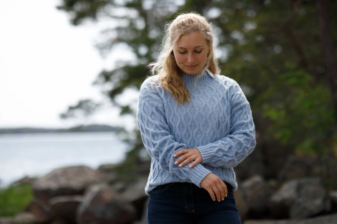 Pinteneulepaita Step 4 Classic ohje