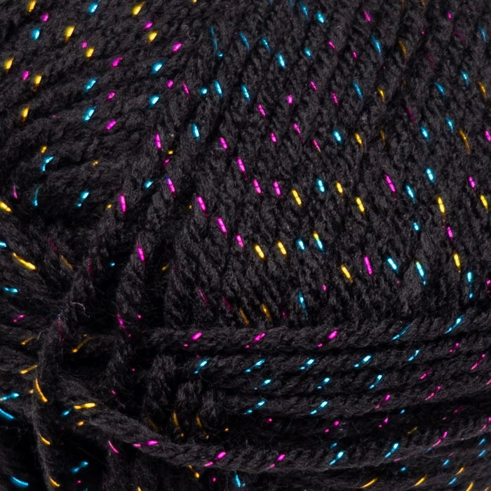 Akrylgarn-Glitter-kimallelanka-musta-monivari_1.webp