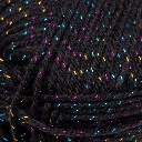 Akrylgarn-Glitter-kimallelanka-musta-monivari_1.webp