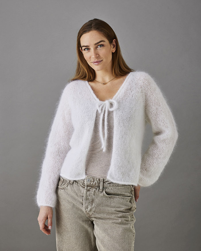 [Y7340398] Neuletakki i-cord-reunuksilla  | Permin 8932113 ohje