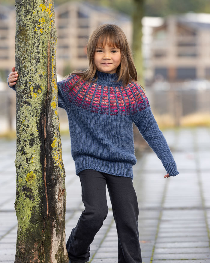 Lasten Varde raitakaarrokepaita | Viking Garn  03-3 ohje