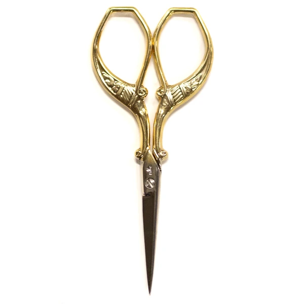 Sakset riikinkukkomalli kulta 1039 DMC