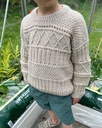 Ingrid Sweater Junior ohje PetiteKnit