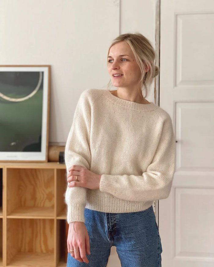 [PKNOFRILLSOHJE] No Frills Sweater ohje PetiteKnit
