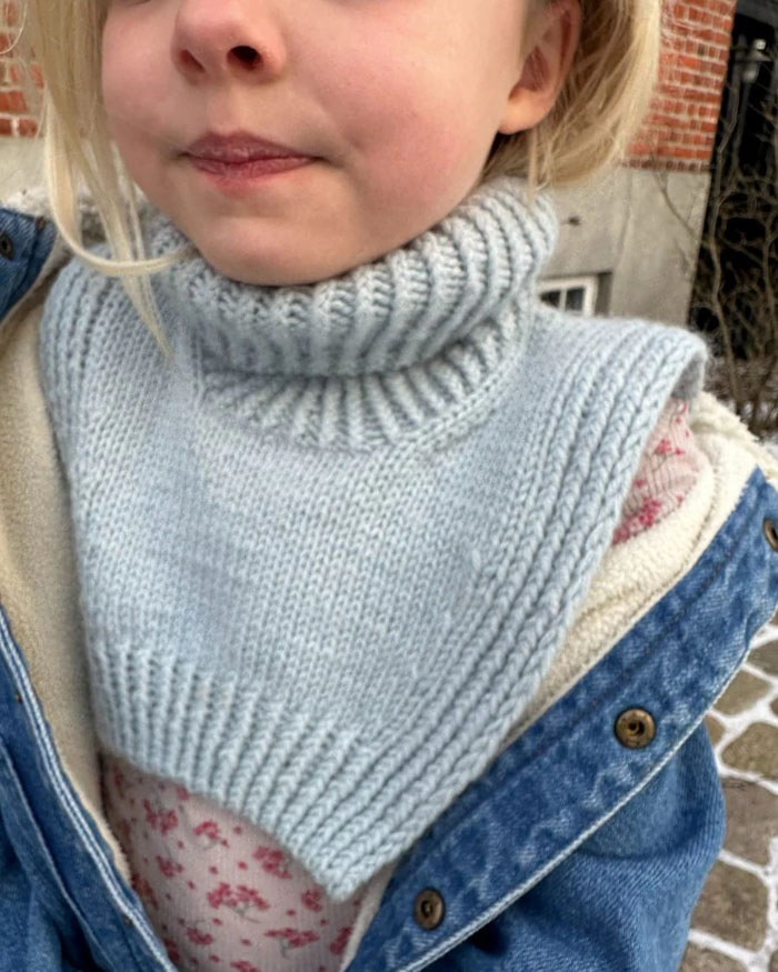 [PKTERRAZZOJROHJE] Terrazzo Neck Junior ohje PetiteKnit