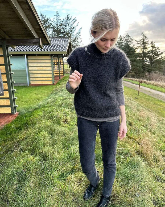 Weekend Slipover ohje PetiteKnit