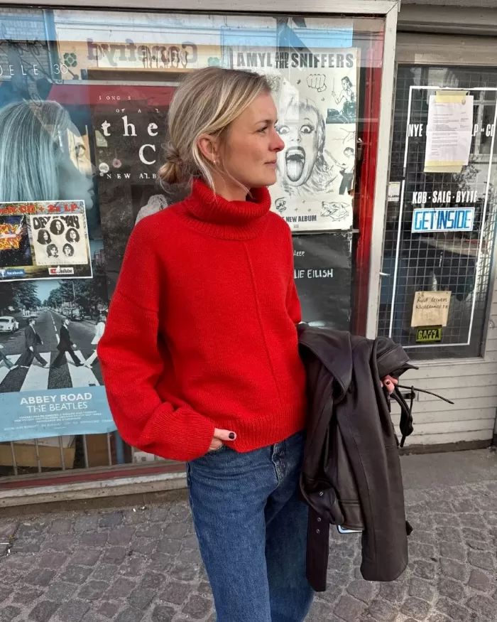 Scarlet Sweater ohje PetiteKnit