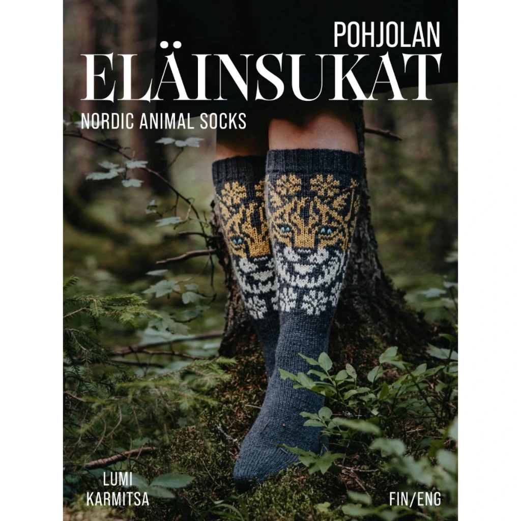 [ELÄINSU] Pohjolan eläinsukat -sukkaohjekirja