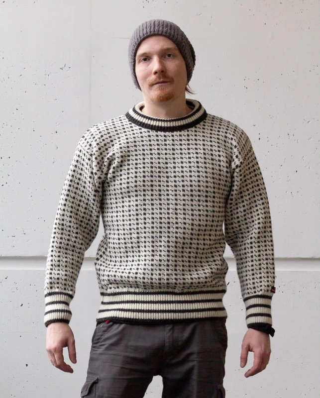 [NW102151L] Villapaita Islender o-aukko 102-151 Norwool (koko L)
