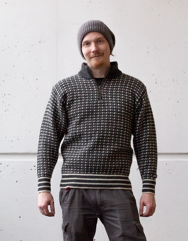 Villapaita Islender zip fleece 102F-158