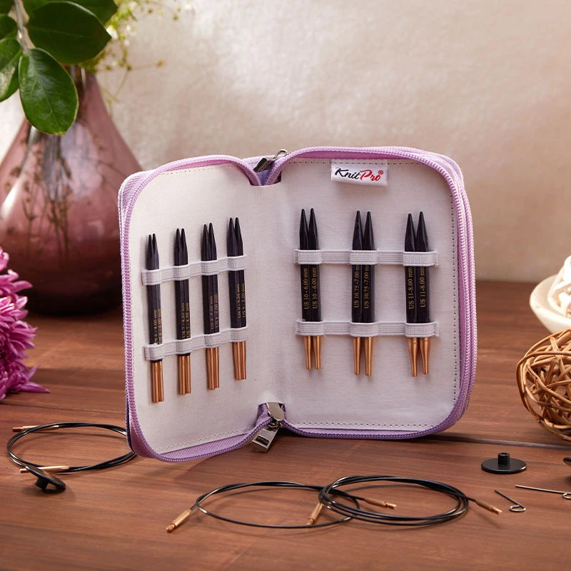 Puikkosetti J'adore Cubics lyhyet KnitPro