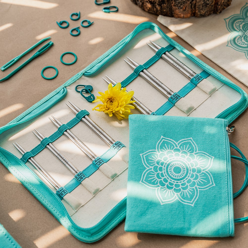 [Q36302] Puikkosetti Mindful Believe KnitPro pitkät vaihtopäät 3-6 mm