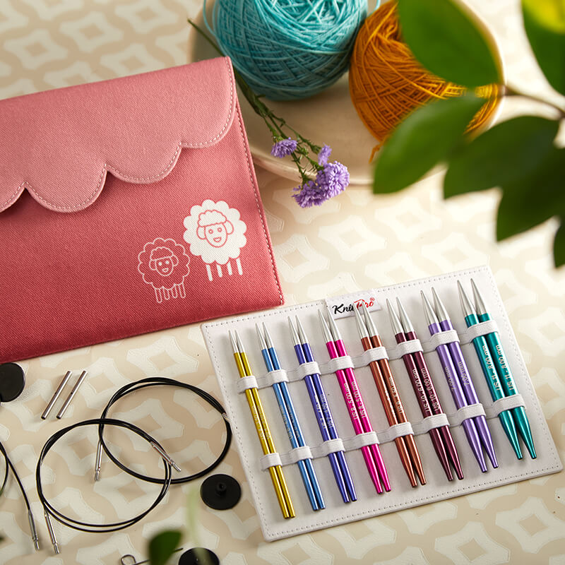 [Q47424] Puikkosetti Zing Deluxe KnitPro uusi