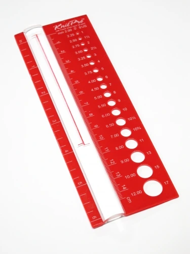 [Q10701] Puikkomitta punainen KnitPro