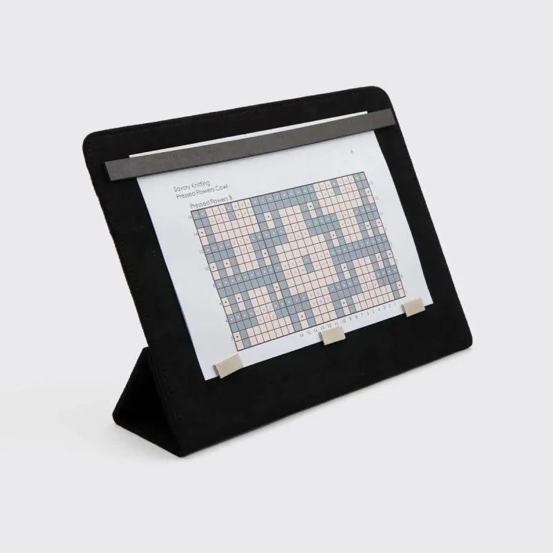 Ruutupiirrosteline Coal ISO KnitPro