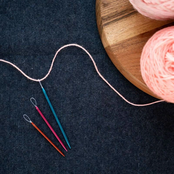 [Q10944] Villaneulat 3 kpl alumiini KnitPro