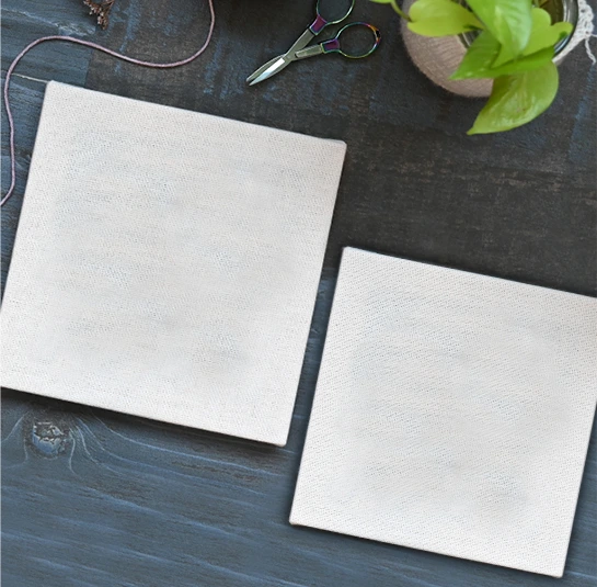 [Q21010] Tuftauskankaat neliö Knitpro 25 cm ja 20 cm neliöt