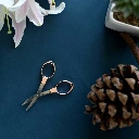 Sakset taittuvat ruusukulta KnitPro