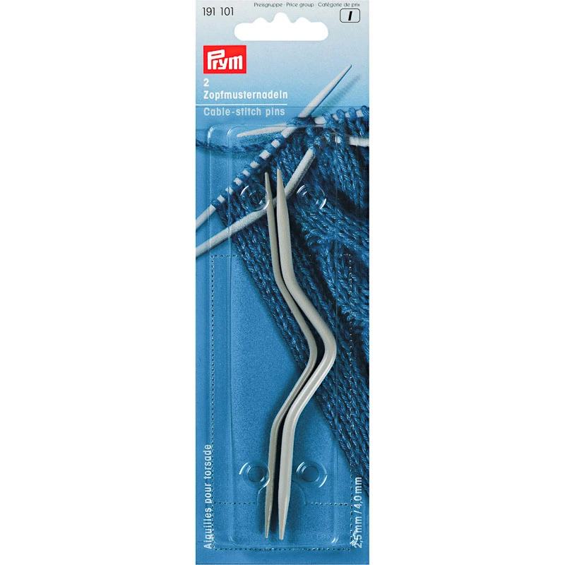 [P191101] Palmikkopuikot 2,5mm ja 4,0mm Prym